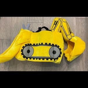 Boys backhoe loader Halloween costume